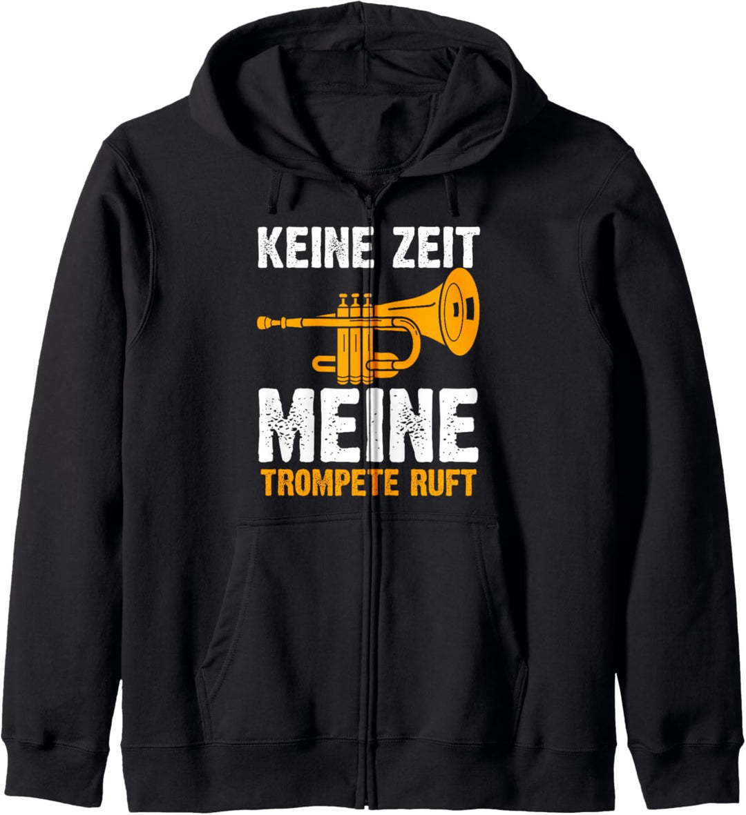 Trompete Trompeter Musikinstrument Kapuzenjacke