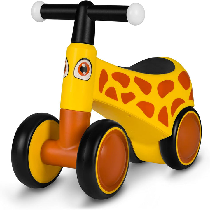 Lionelo Sammy Baby Rider 1 bis 3 Jahre, 4-Rad-Reiter bis 25 kg, rutschfeste Griffe mit Beleuchtung,