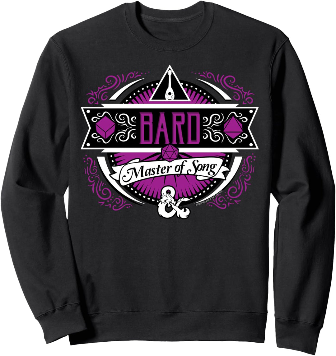 Dungeons &amp; Dragons Bard Master Of Song Sweatshirt