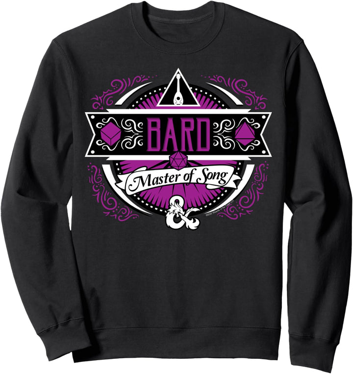 Dungeons &amp; Dragons Bard Master Of Song Sweatshirt