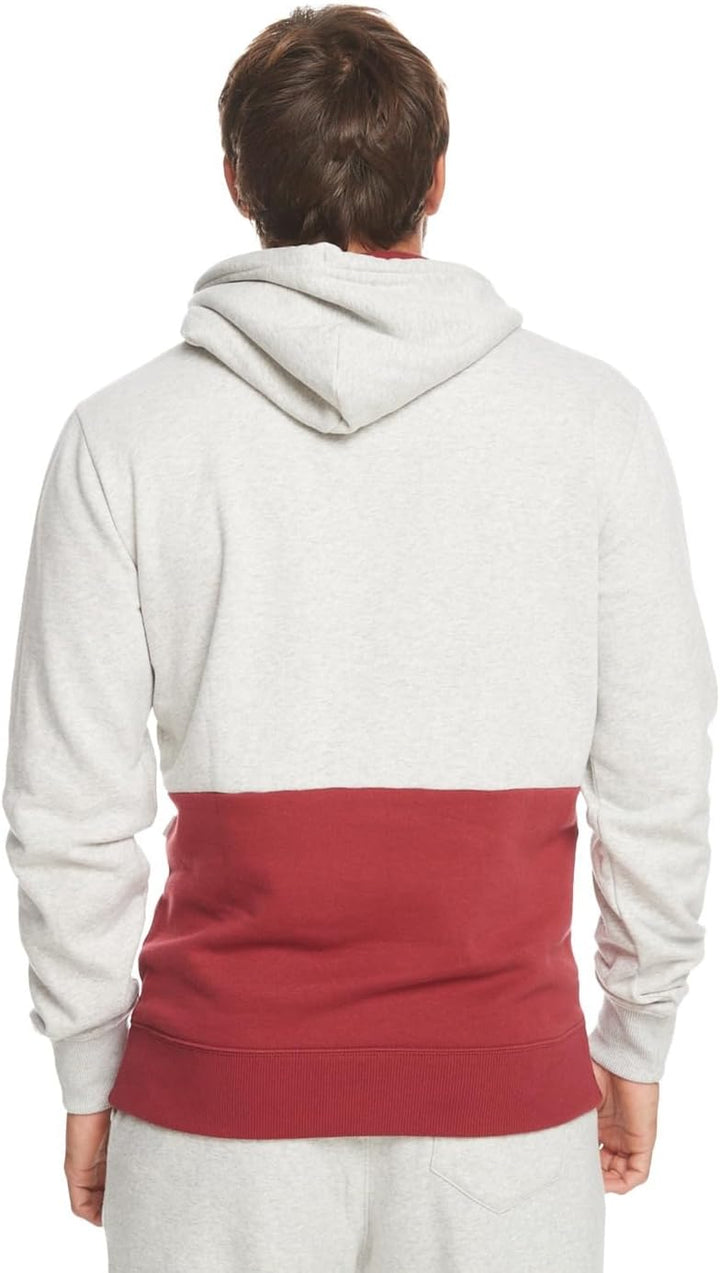 Quiksilver Herren Emboss Hoodie Pullover (1er Pack) XS Light Grey Heather, XS Light Grey Heather