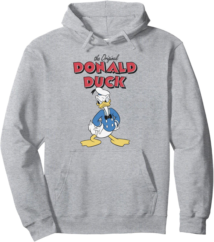 Disney Mickey And Friends Donald Duck Original Portrait Pullover Hoodie