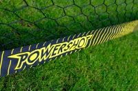 Fussballtor aus Stahl - Verschiedene Grösse - Schwarz - Bodenverankerung und Transporttasche inkl. 5