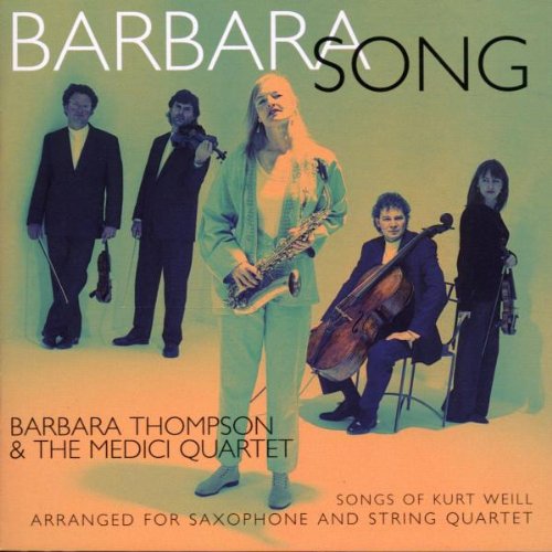 Barbara Song (Lieder arrangiert für Saxophon), Audio-CD