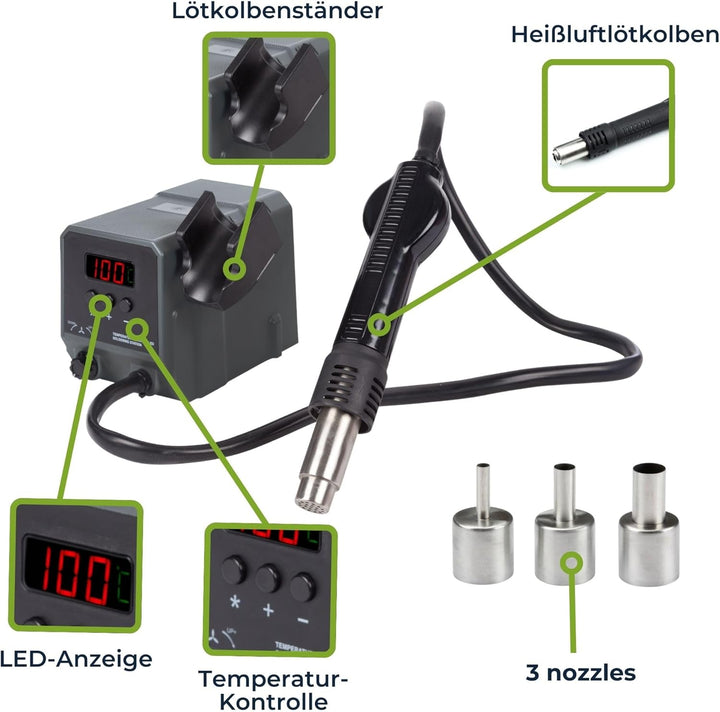 VELLEMAN - VTSS210 Vielseitige Reparaturstation für 178111