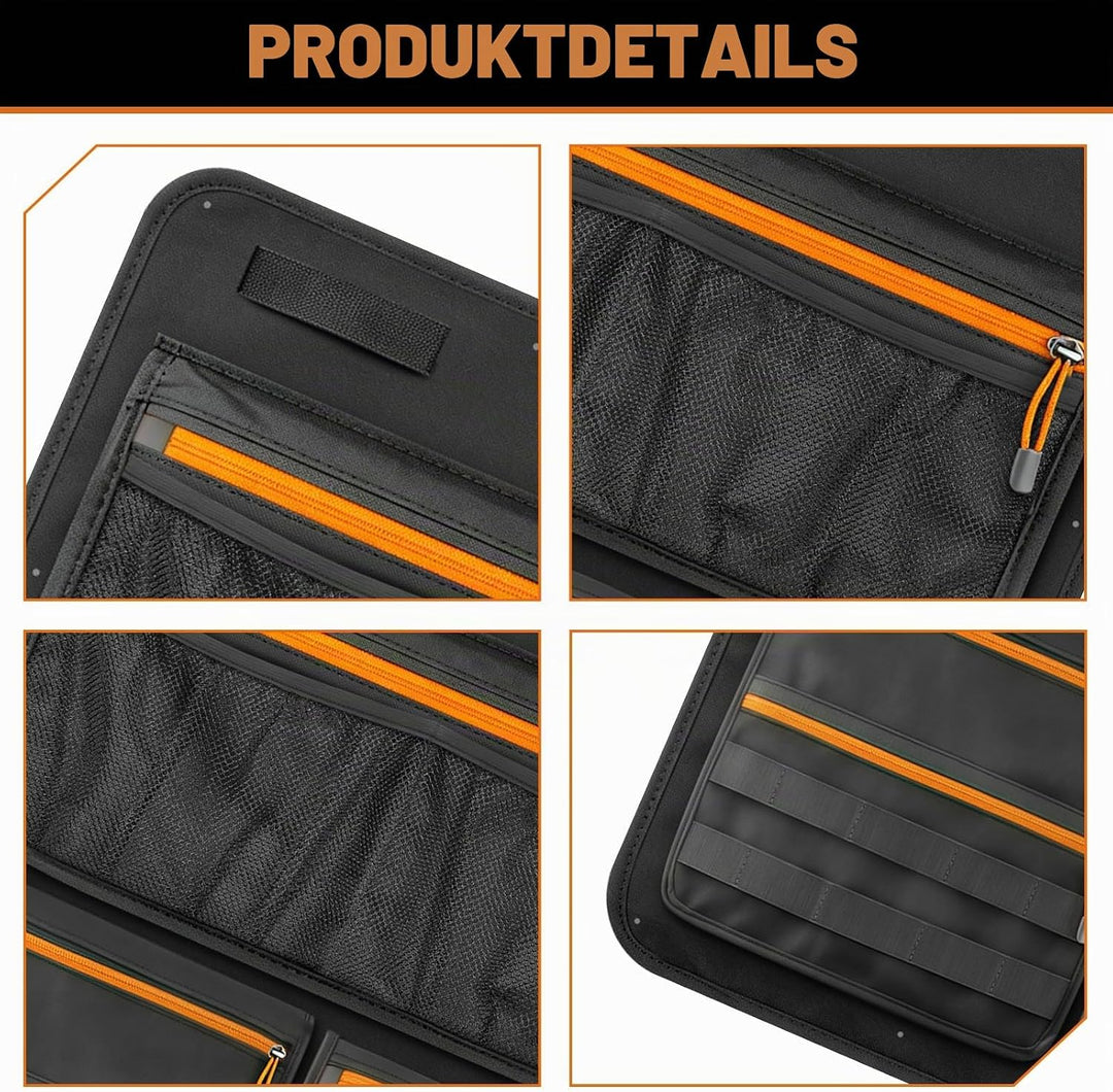 Scheunentür Lagerorganisator kompatibel mit VW T5 T6, 1 Paar Stauraumsparer Scheunentür Organizer Va