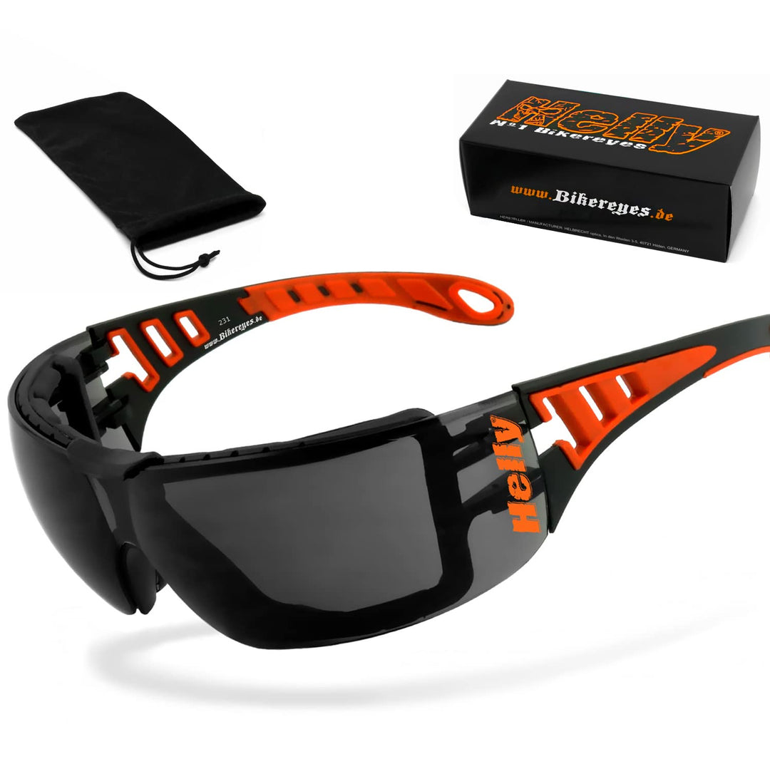 HELLY® - No.1 Bikereyes® | Motorradbrille, Motorrad-Sonnenbrille, Bikerbrille | beschlagfrei, winddi