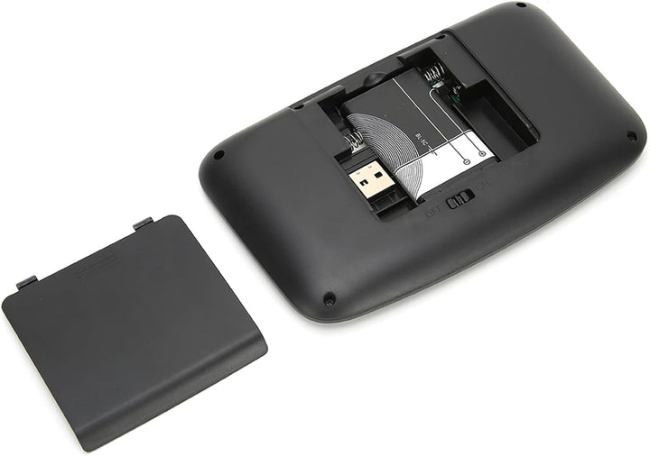 Denash 2,4 GHz Wireless-Tastatur, Hintergrundbeleuchtung Touchpad-Tastatur Fernbedienung Maus-Tastat