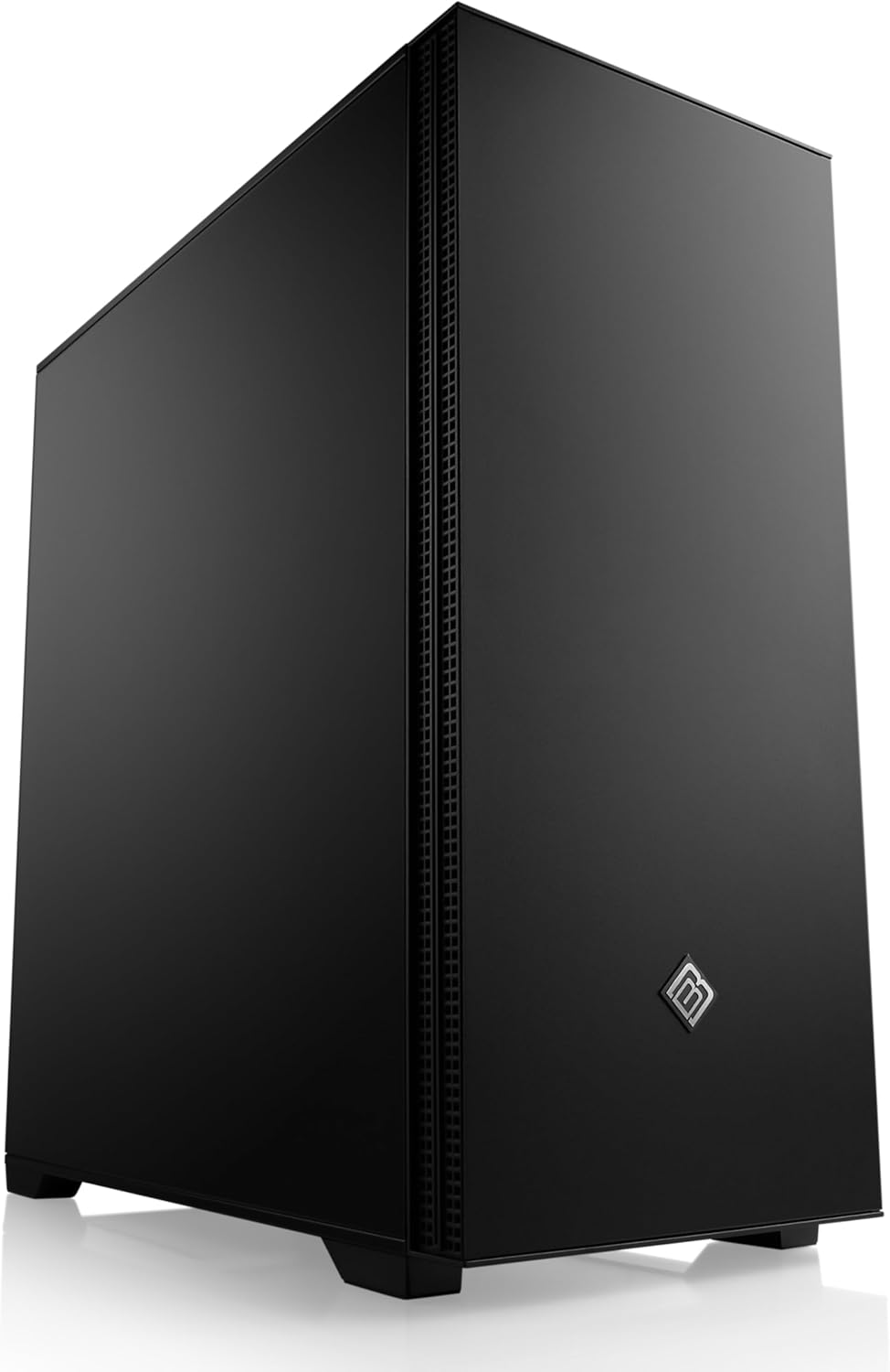 Gaming PC-Gehäuse Cronos II Silent - Midi-Tower, schallgedämmt, Low-Noise, vormontierte Lüfter, E-AT