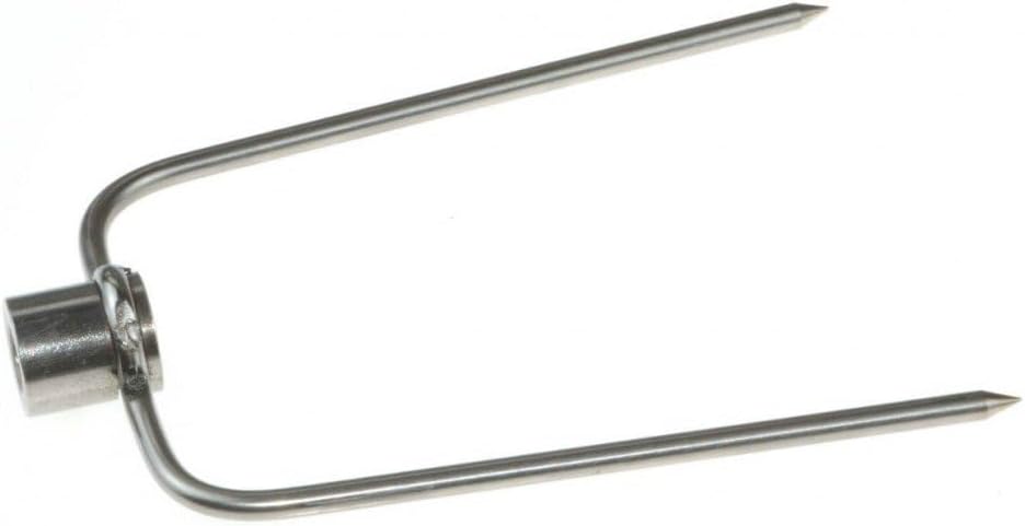 Rotisserie Set 75cm aus Europäischem Edelstahl, Grillspiess, Drehspiess