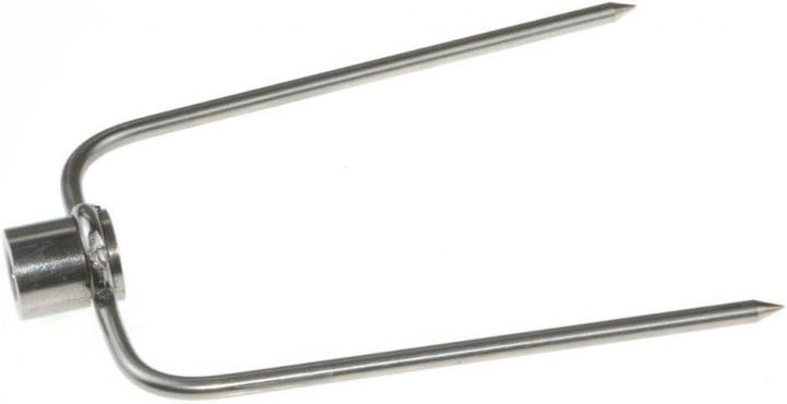 Rotisserie Set 75cm aus Europäischem Edelstahl, Grillspiess, Drehspiess