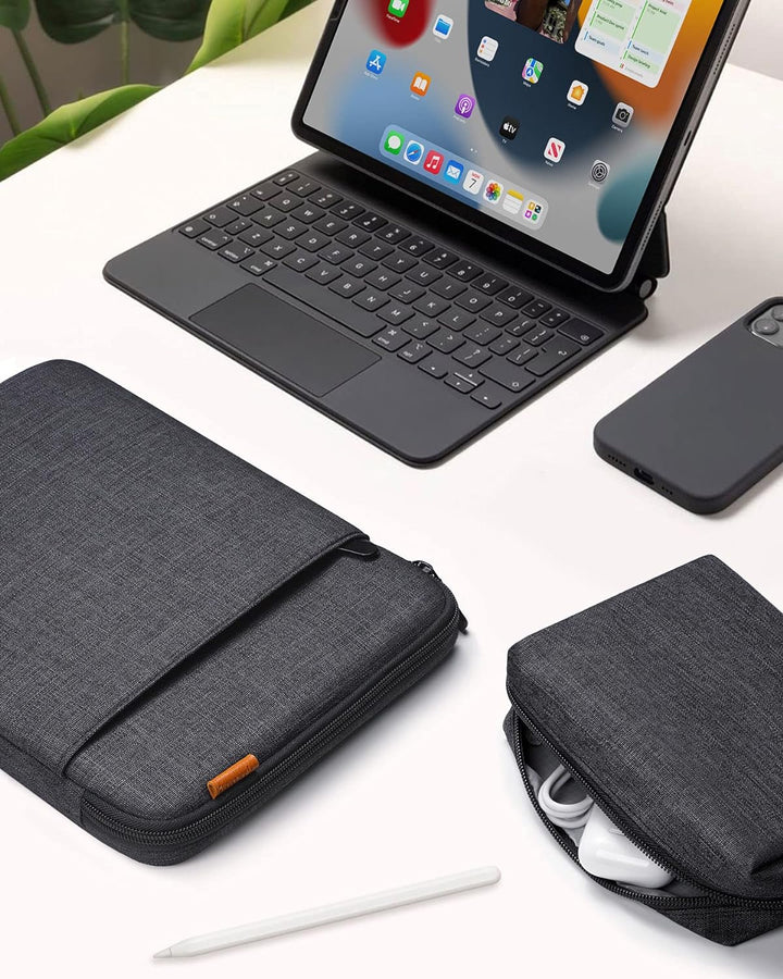 Inateck 360° Rundumschutz 13 Zoll Hülle Laptoptasche Kompatibel mit MacBook Air M2/M1 2022-2018, 13
