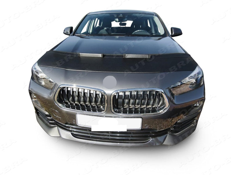 Auto-Bra AB3-00710 kompatibel mit BMW X2 F39 Bj. 2018 - Haubenbra Steinschlagschutz Tuning Bonnet Br