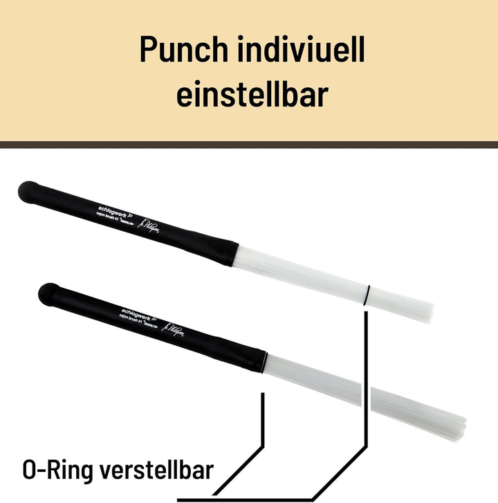 Schlagwerk BRC01 Cajon Pinsel #1 – Matthias Philipzen Signature Serie, BRC01