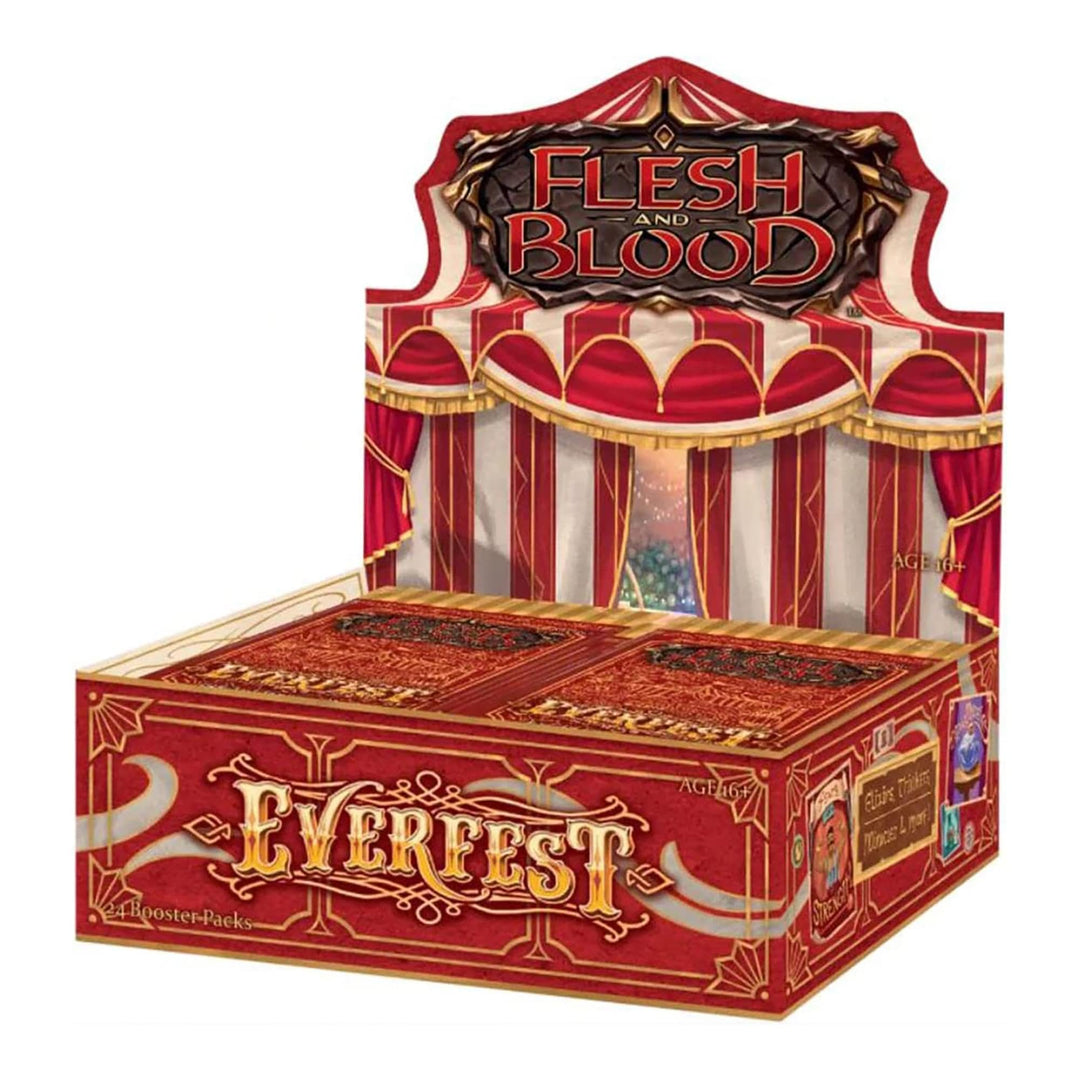 Legend Story Studios Flesh & Blood TCG Everfest First Edition Booster Display (24 Packungen)