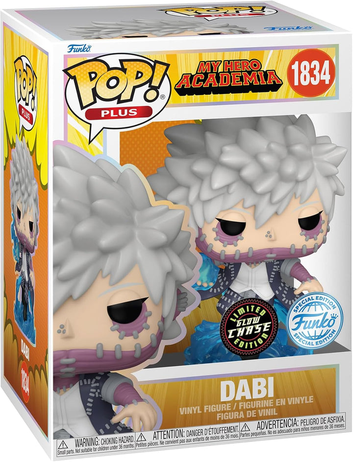 Funko Pop! Plus Animation: MHA - Dabi - 1/6 Quote Für Seltene Chase-Variante - Leuchtet Im Dunkeln -