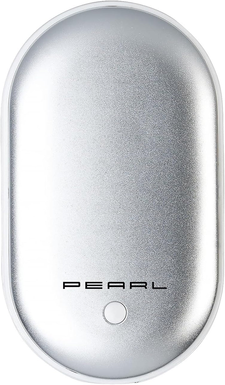 PEARL Taschenwärmer aufladbar: 2er-Set 2in1-Powerbanks mit Handwärmer, 4.000 mAh, 3 Temperaturstufen
