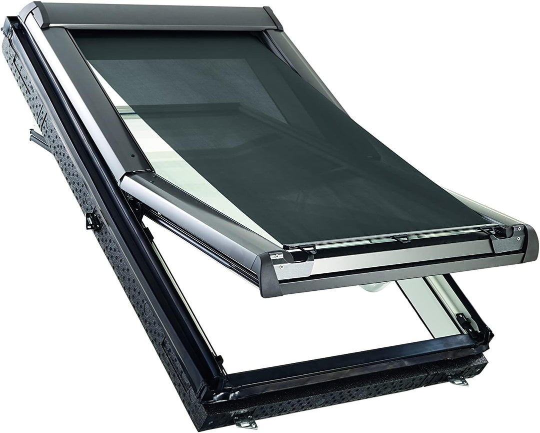 Original Roto Aussenrollo Screen ZAR Sonnenschutz & Hitzeschutz Bei offenem Fenster voll funktionsfä