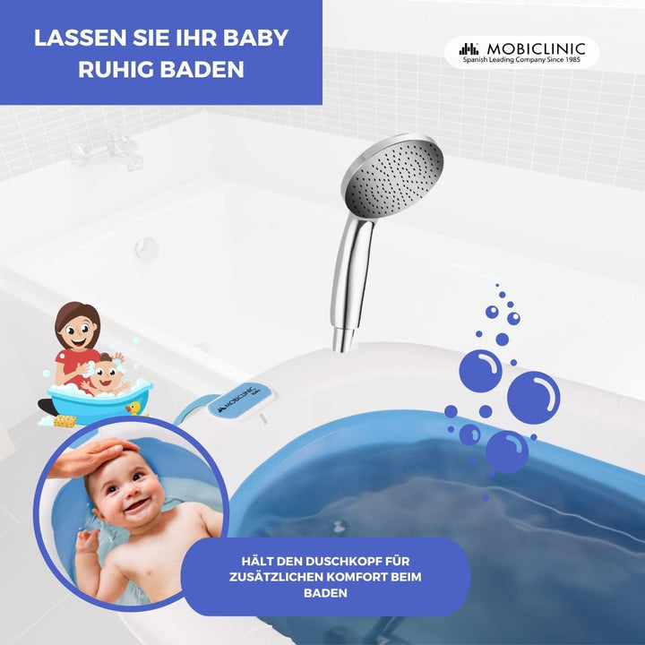 Mobiclinic® kids, Badewanne baby, Faltbare bubba, Rutschfeste innenausstattung, Leicht zu transporti