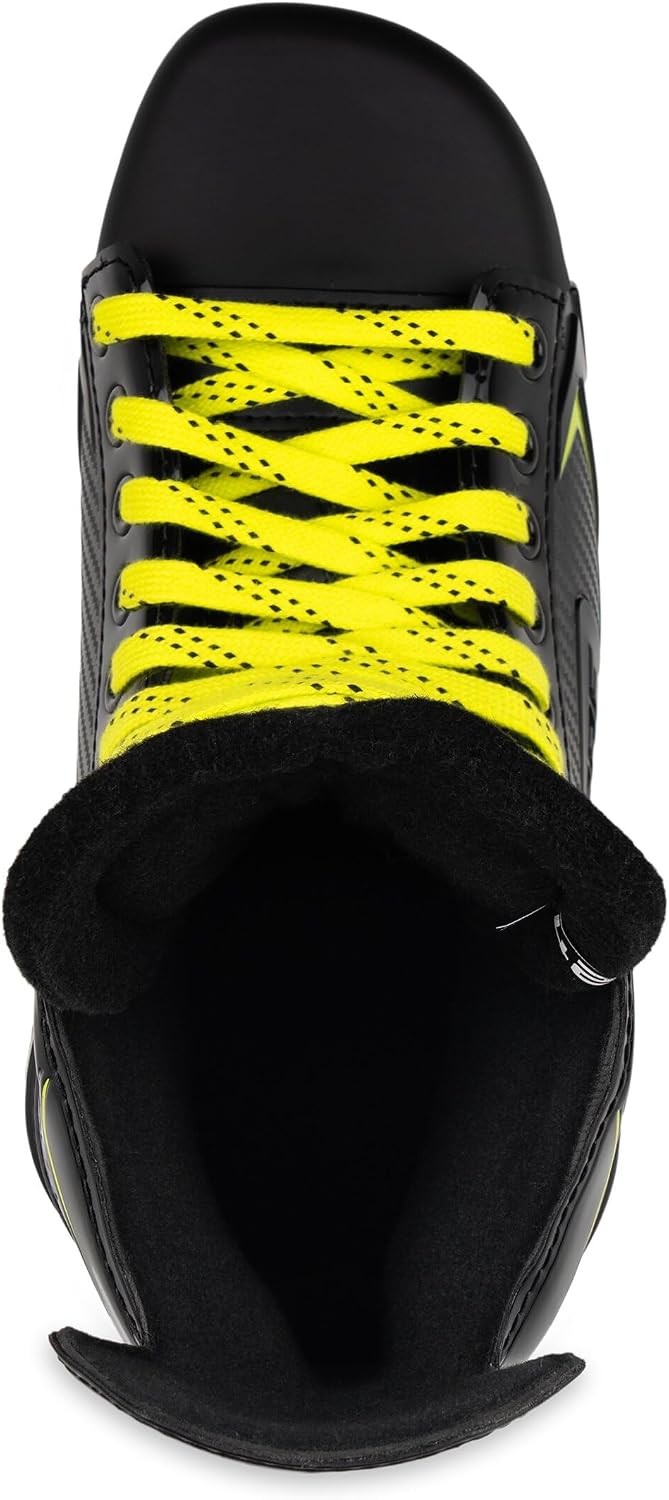 Graf Schlittschuhe G105X Schwarz Gelb Eishockey 41, 41