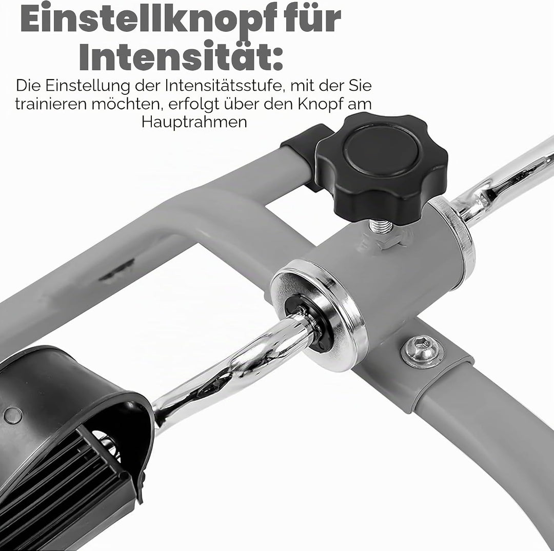 Techfit Pedal-Ausbilder, Mini-Heimtrainer für Heim und Büro, leichte Trainingsmaschine für Arme und
