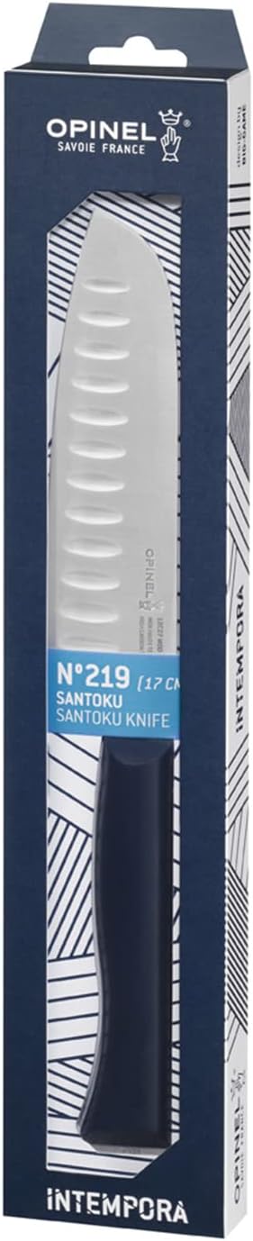 Opinel 254522 Intempora II Santoku Messer, Silber, 30.5 cm