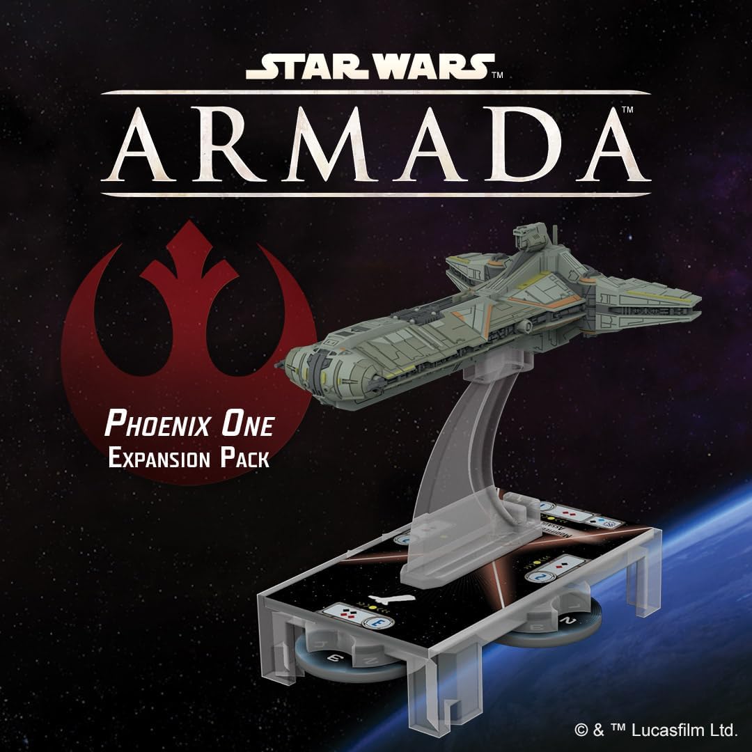 Fantasy Flight Games, Star Wars Armada: Phoenix Home, Miniature Game, 2 Players, Ages 14+ Years, 45+