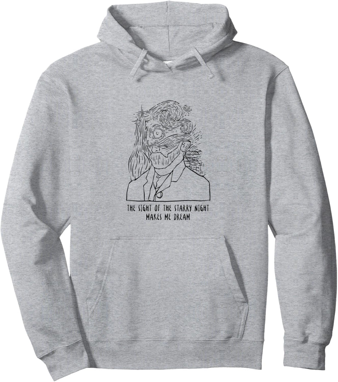 Die Sternennacht macht mich traumhaft Design Pullover Hoodie