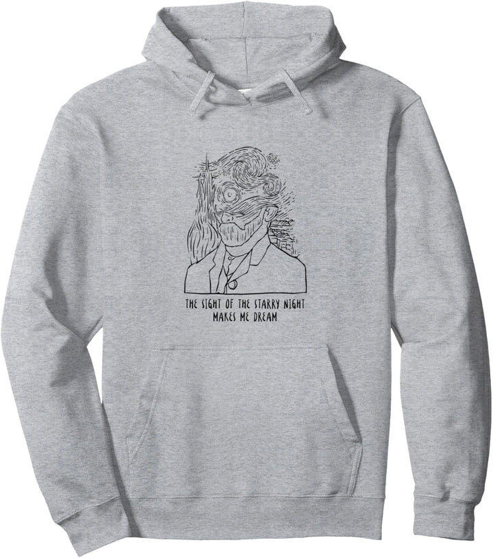 Die Sternennacht macht mich traumhaft Design Pullover Hoodie