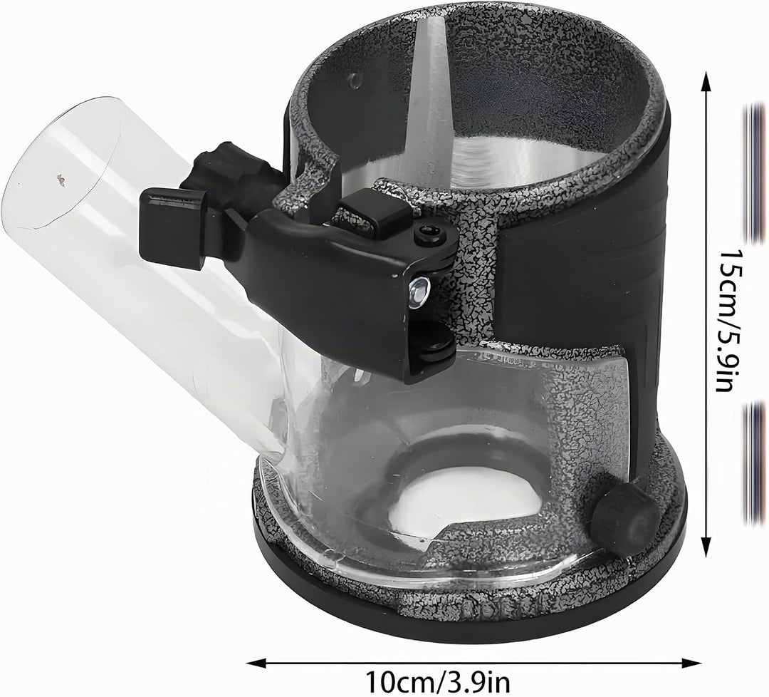 Trimmmaschinenbasis Aluminium-Fräserbasis, Palm-Fräserbasis Legierung Holzbearbeitungs-Trimmerbasis
