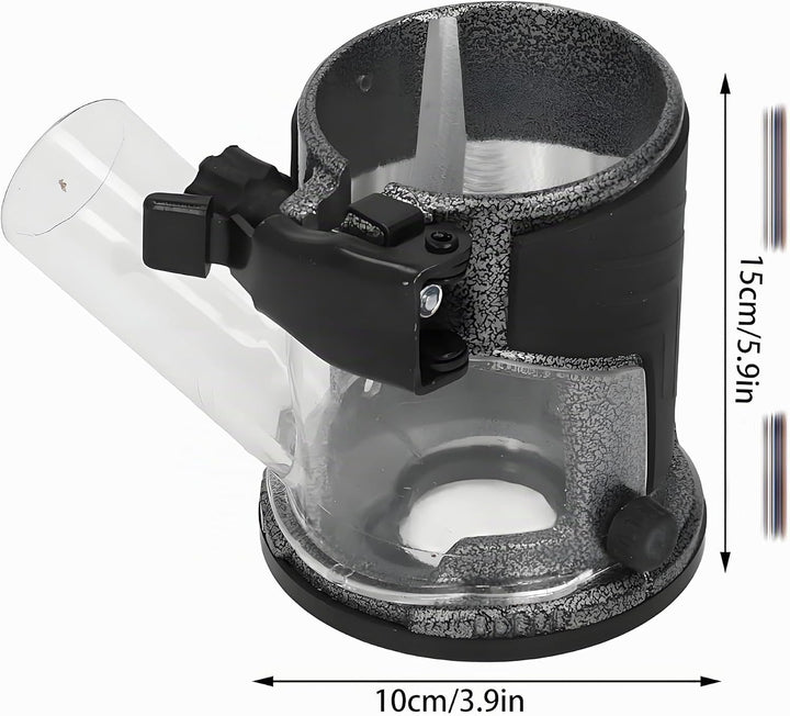 Trimmmaschinenbasis Aluminium-Fräserbasis, Palm-Fräserbasis Legierung Holzbearbeitungs-Trimmerbasis