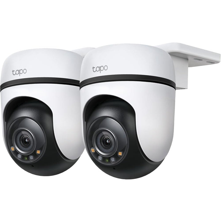Tapo C510W(2-Pack) 360° WLAN-Überwachungskamera für aussen, Farbnachtsicht, KI-Erkennung, Smart Trac