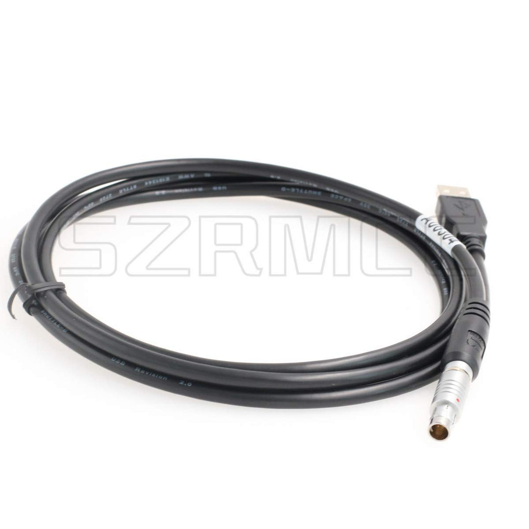 SZRMCC Fischer A00304 Daten- und Stromkabel für Topcon Hiper V II Pro GB GR GPS