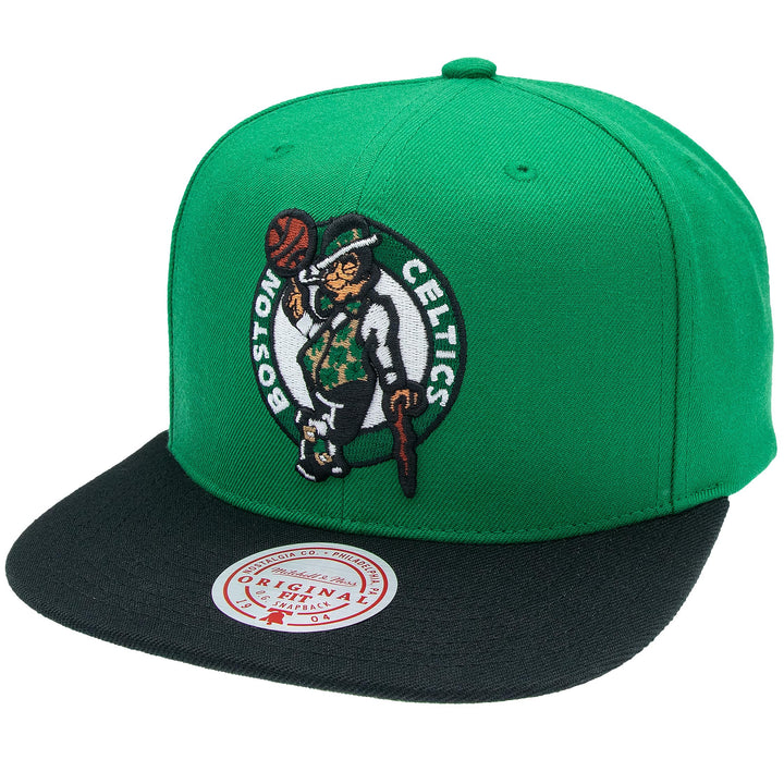 Mitchell &amp; Ness NBA Team 2 Tone 2.0 Snapback Einheitsgrösse Grün/Schwarz, Boston Celtics, Einheitsgr