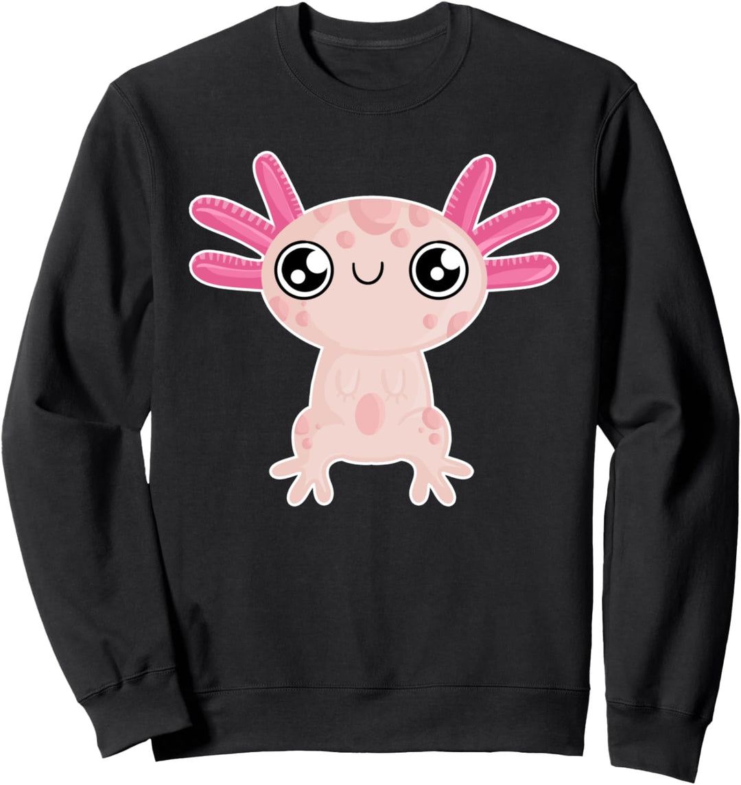 Axolotls Schwanzlurch Grottenolm Nacktmull Liebe Axolotl Sweatshirt