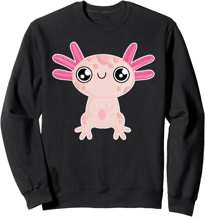 Axolotls Schwanzlurch Grottenolm Nacktmull Liebe Axolotl Sweatshirt