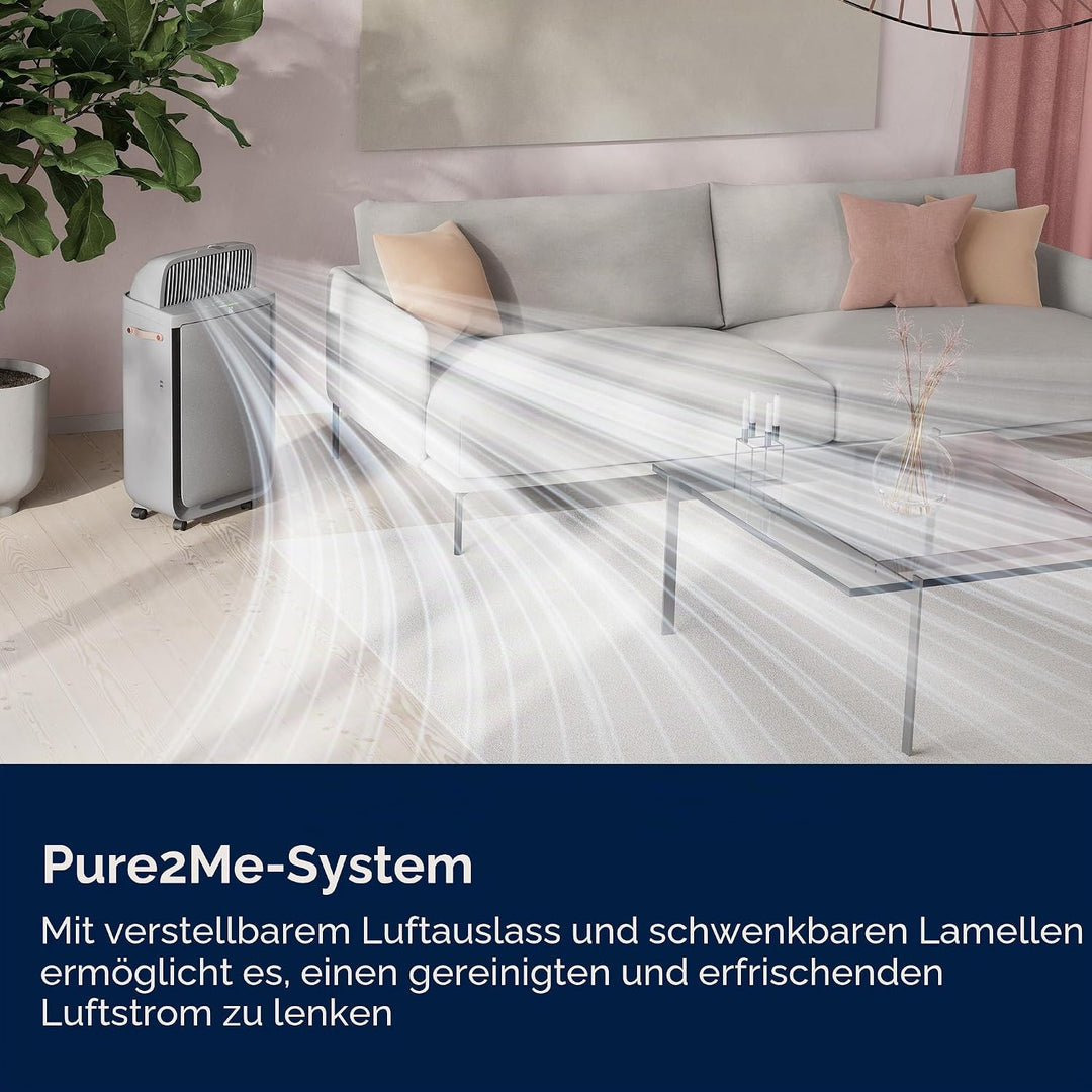 Electrolux EPU72571UG Pure Multi 700 Luftreiniger 2 in 1 mit Lüfter, angeschlossen, 4-stufiger Filte