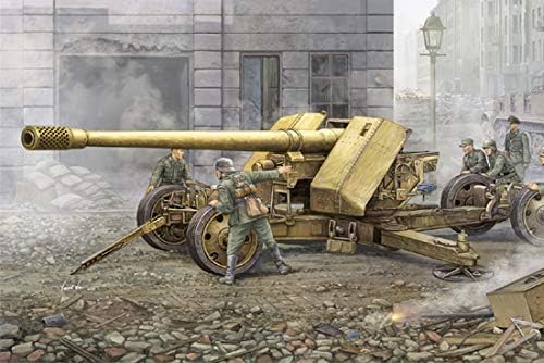 Trumpeter 02317 Modellbausatz German 128mm Pak44 (Krupp)