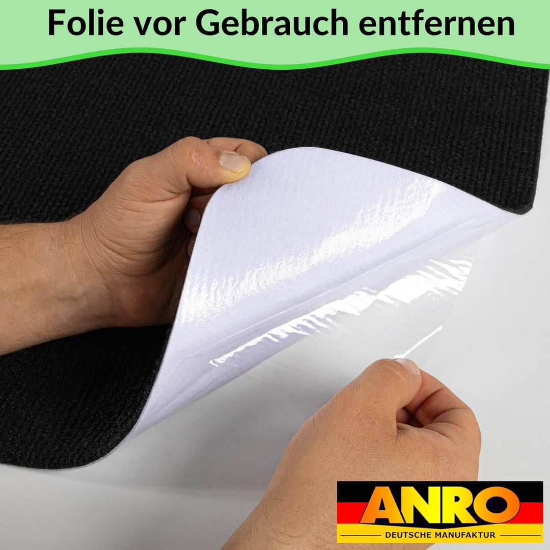 ANRO Bodenschutzmatte Bürostuhl Unterlage Schreibtischstuhl Unterlage Bürostuhl Teppich rutschfeste