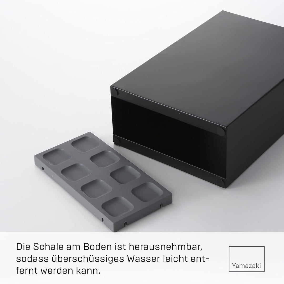 YAMAZAKI Smart Schirmständer, Stahl, Schwarz,
