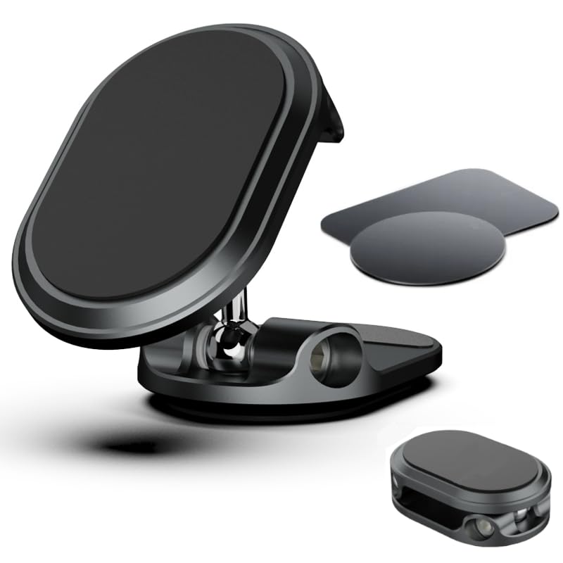 Mini Power Handyhalterung Auto Magnet (Top.1 von Magnetkraft & Fällt Nie ab) 360° Verstellbar magnet