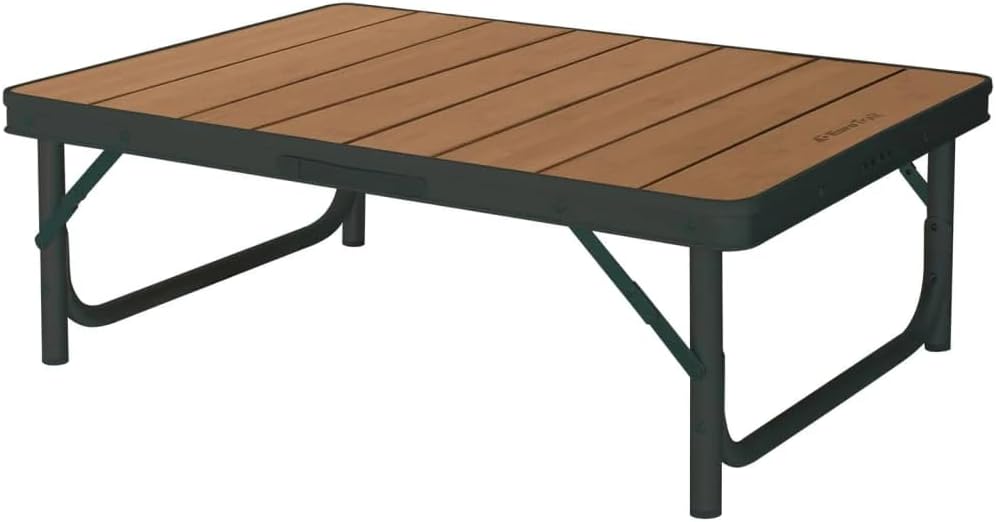 Eurotrail Arsoli Bambus Klapptisch, 60x45x58/25cm
