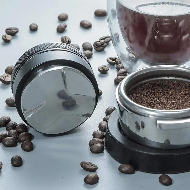 Coffee Distributor, Espresso Distribution Tool, Kaffeeverteiler Kaffeestampfer Einstellbarer Tiefena