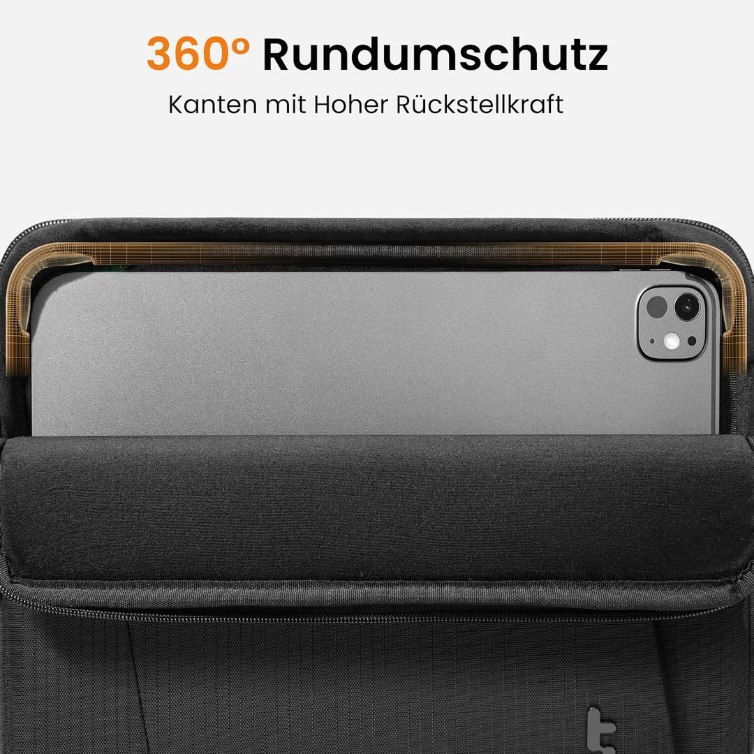 tomtoc 360° Slim iPad Tasche Hülle für 13 Zoll iPad Air 2026 (M4/M3/M2), 13 Zoll iPad Pro M5/M4 (202