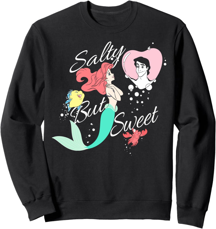 Disney Little Mermaid Ariel Salty But Sweet Sweatshirt