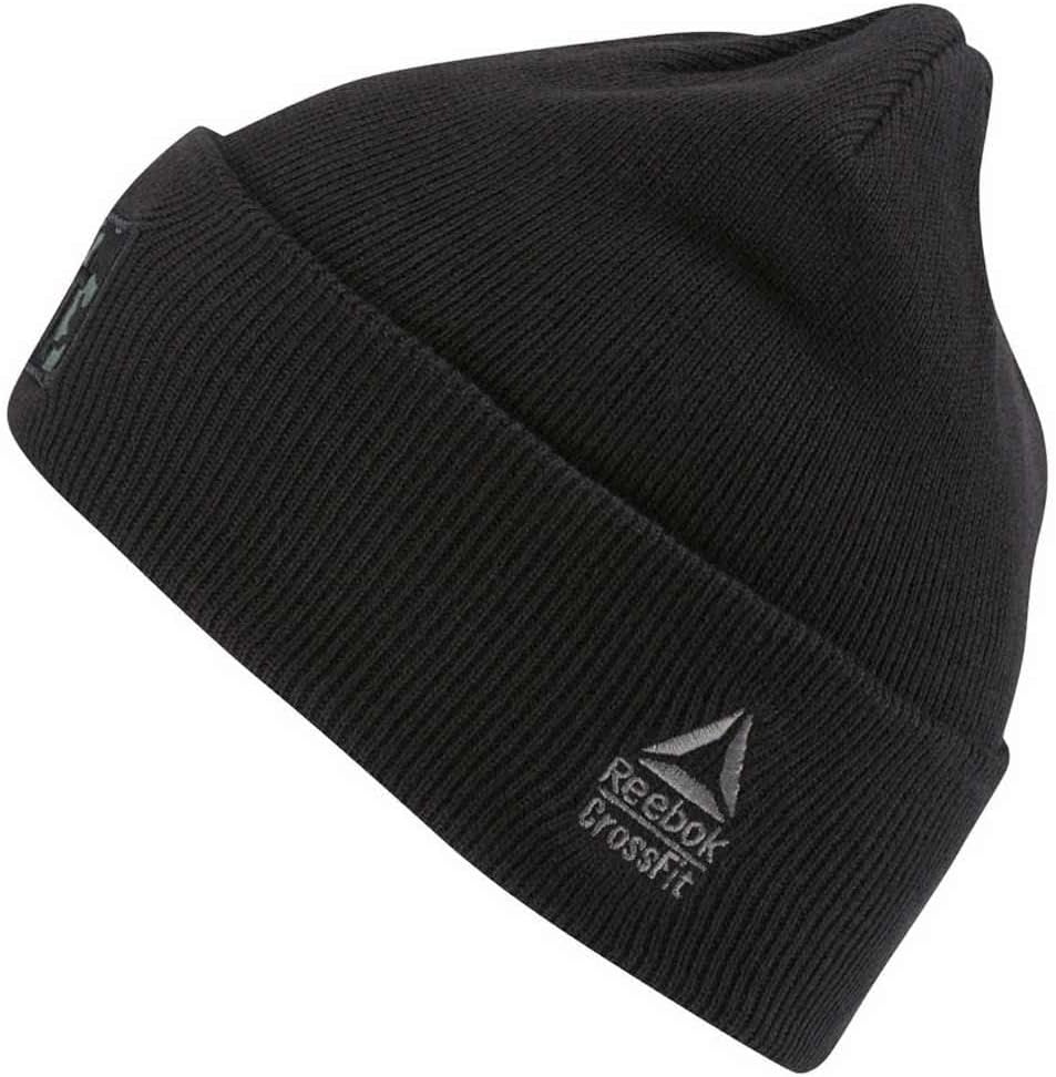 Reebok Herren CF U Graph Beanie Kappe, Schwarz, Einheitsgrösse