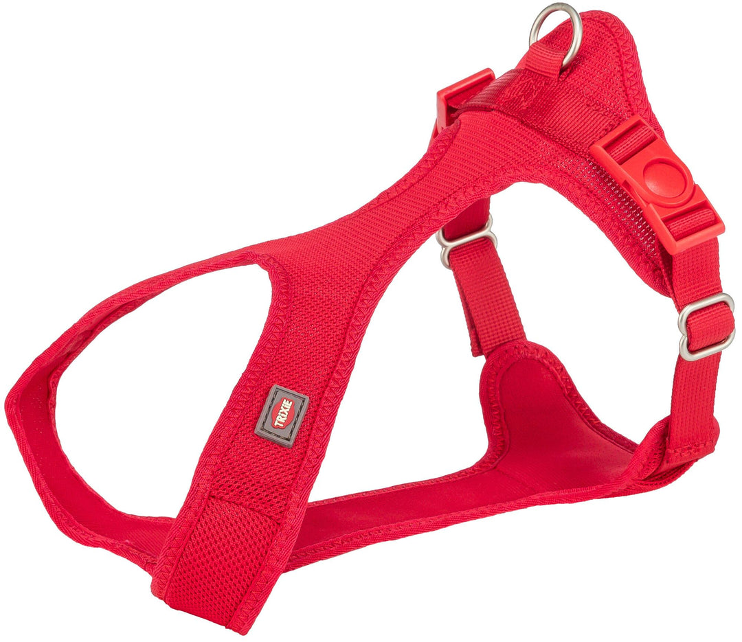 TRIXIE Comfort Soft Touren-Geschirr Grösse XXS–XS: Bauchumfang 25 – 35 cm - Breite Gurtband 15 mm -