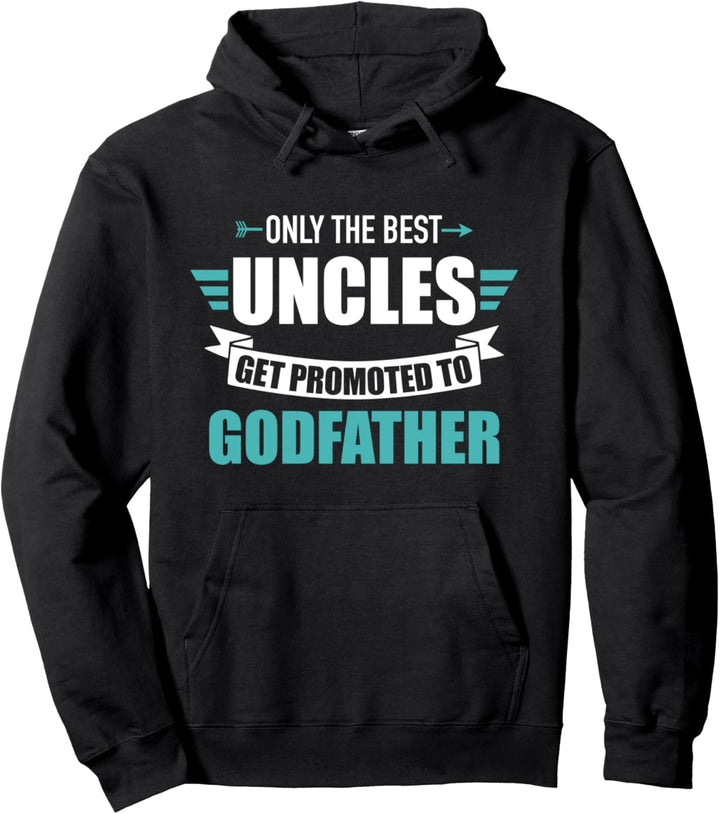 Besten Onkel Patenonkel befördert Schwangerschaft verkünden Pullover Hoodie