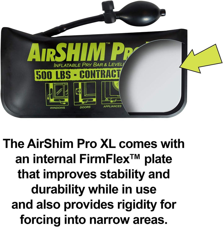 Calculated Industries 1194 AirShim Pro Prybar Air Shim XL Aufblasbare Stemmeisen und Nivellierwerkze