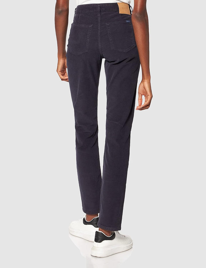 GANT Damen Freizeithose, Evening Blue